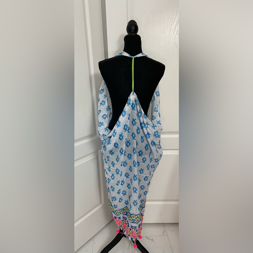 Lilly Pulitzer wrap beach cover dress scarf one size fits M best - Picture 4 of 11